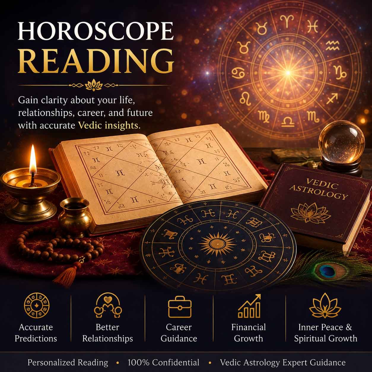 Vedic horoscope reading and astrology consultation London uk 