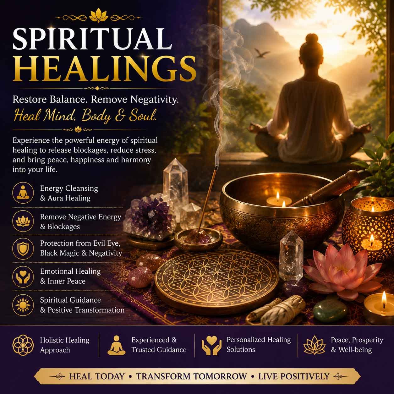 Traditional Vedic spiritual healing and guidance London-UK